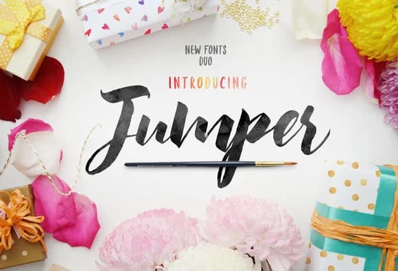 Jumper Font by Kavoon — Script Handwritten Font