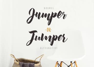 Jumper Font by Kavoon — Script Handwritten Font — thumbnail 9