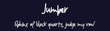 Jumper by Leonard Posavec - LeoSupply.co — Script Handwritten Font — thumbnail 2