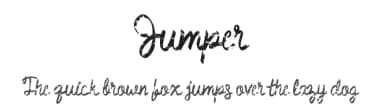 Jumper by PremiereGraphics — Script Handwritten Font — thumbnail 1