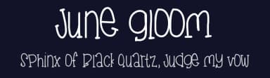 June Gloom by Des Gomez — Script Handwritten Font — thumbnail 2