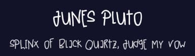 Junes Pluto by Des Gomez — Script Handwritten Font — thumbnail 2