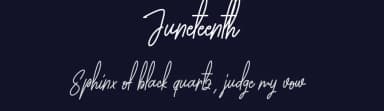 Juneteenth by Scratchones — Script Handwritten Font — thumbnail 2