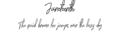 Juneteenth by Scratchones — Script Handwritten Font — thumbnail 1