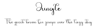 Jungle by Erik Studio — Script Handwritten Font — thumbnail 1