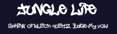 Jungle Life by DJ Urban Mecha — Script Handwritten Font — thumbnail 2