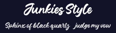 Junkies Style by Creatype Studio — Script Handwritten Font — thumbnail 2