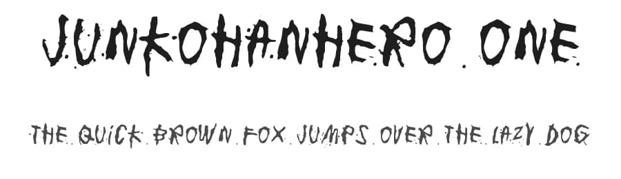 Junkohanhero One by Juha Korhonen — Script Handwritten Font