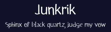 Junkrik by Portype Studio — Script Handwritten Font — thumbnail 2