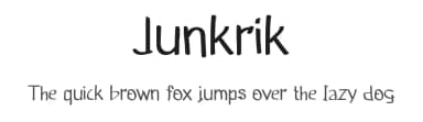 Junkrik by Portype Studio — Script Handwritten Font — thumbnail 1