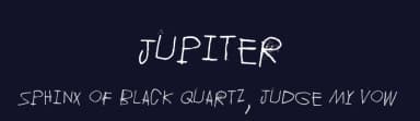 Jupiter by Juha Korhonen — Script Handwritten Font — thumbnail 2