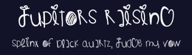 Jupitors Raising by Des Gomez — Script Handwritten Font — thumbnail 2