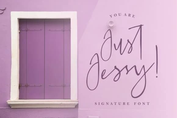 Just Jessy Font by Garisman Studio — Script Handwritten Font