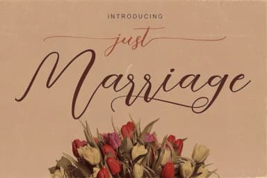 Just Marriage Font by JumboDesign — Script Handwritten Font — thumbnail 2