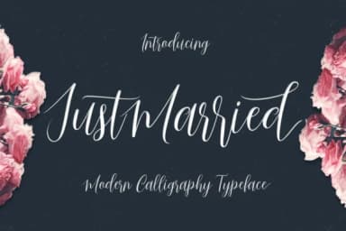 Just Married Script Font by gatype — Script Handwritten Font — thumbnail 2