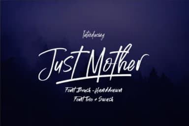 Just Mother Font by JorseType — Script Handwritten Font — thumbnail 1