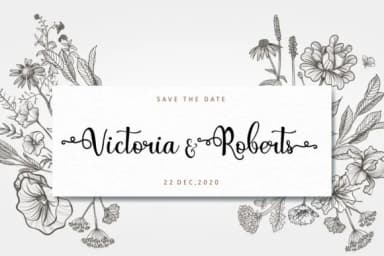 Just Swirls Font by HansCo — Script Handwritten Font — thumbnail 4