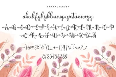 Just Swirls Font by HansCo — Script Handwritten Font — thumbnail 6