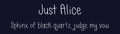 Just Alice by Brittney Murphy Design — Script Handwritten Font — thumbnail 2