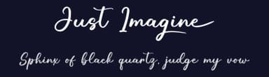 Just Imagine by Bluestype Studio — Script Handwritten Font — thumbnail 2