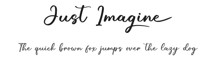 Just Imagine by Bluestype Studio — Script Handwritten Font