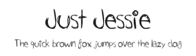 Just Jessie by Is School Really Necessary? — Script Handwritten Font — thumbnail 1