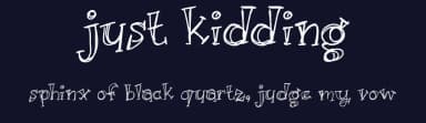 Just kidding by Brittney Murphy Design — Script Handwritten Font — thumbnail 2