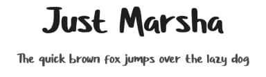 Just Marsha by Sancrea Studio — Script Handwritten Font — thumbnail 1