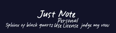 Just Note by Java Pep — Script Handwritten Font — thumbnail 2