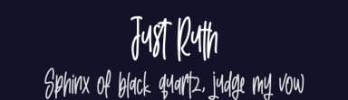 Just Ruth by Typefactoryco — Script Handwritten Font — thumbnail 2