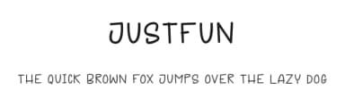 Justfun by selawetype — Script Handwritten Font — thumbnail 1