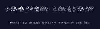 Justice League by Ding Bang — Dingbats Font — thumbnail 2