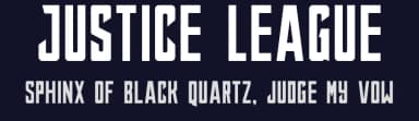 Justice League by SpideRaYsfoNtS — Sans Serif Font — thumbnail 2