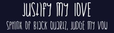 Justify My Love by Des Gomez — Script Handwritten Font — thumbnail 2