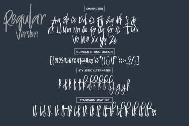 Justin Brush Font by Debut Studio — Script Handwritten Font — thumbnail 8