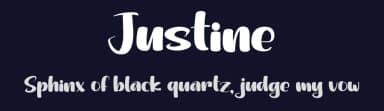 Justine by Nirmala Creative — Script Handwritten Font — thumbnail 2