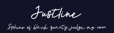 Justline by Alif Ryan Zulfikar — Script Handwritten Font — thumbnail 2