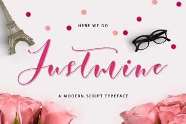Justmine Font by No Gravity Type — Script Handwritten Font — thumbnail 1