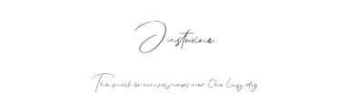 Justmine by Glyphstyle — Script Handwritten Font — thumbnail 1