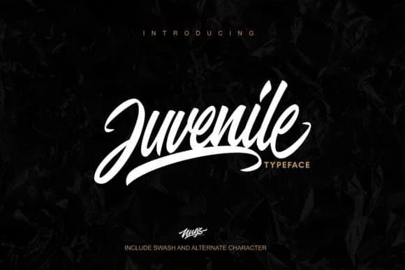 Juvenile Font by Andrie Nugrie — Script Handwritten Font — preview 1