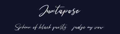 Juxtapose by Maulana Creative — Script Handwritten Font — thumbnail 2