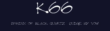 K66 by K66 Type — Script Handwritten Font — thumbnail 2