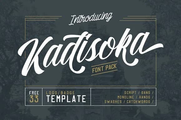 Kadisoka Font by letterhend — Script Handwritten Font