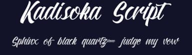 Kadisoka Script by Letterhend Studio — Script Handwritten Font — thumbnail 2