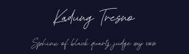 Kadung Tresno by Zuzulgo Studio — Script Handwritten Font — thumbnail 2