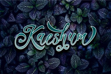 Kaeshum Script Font by Fajry's Type — Script Handwritten Font — thumbnail 1