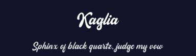 Kaglia by Letterhend Studio — Script Handwritten Font — thumbnail 2