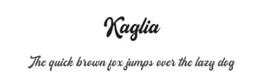 Kaglia by Letterhend Studio — Script Handwritten Font — thumbnail 1