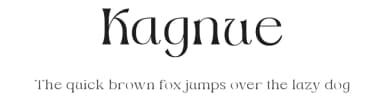 Kagnue by Youthlabs Studio — Serif Font — thumbnail 1