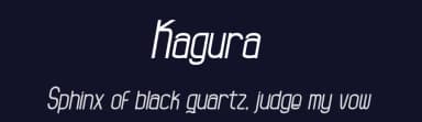 Kagura by Ef Studio — Sans Serif Font — thumbnail 2